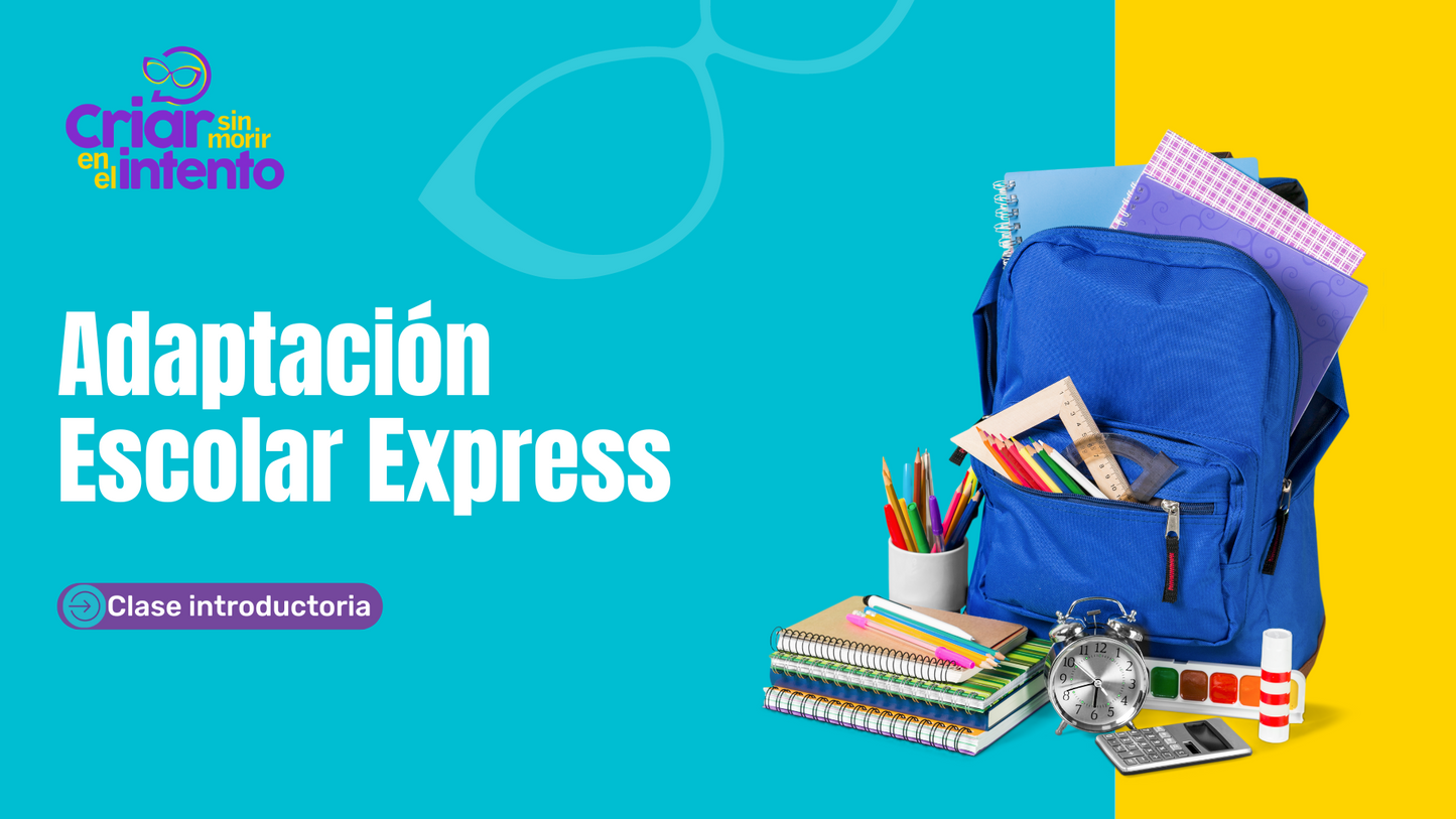 Manual Express de Adaptación Escolar