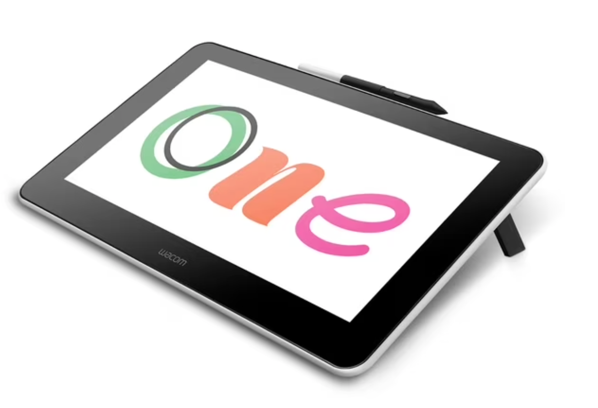 Tableta de dibujo Wacom One HD Creative Pen Display de 13,3"